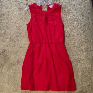 Red lucky brand dress M/L